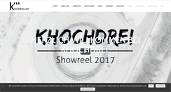 Desktop Screenshot of khochdrei.com